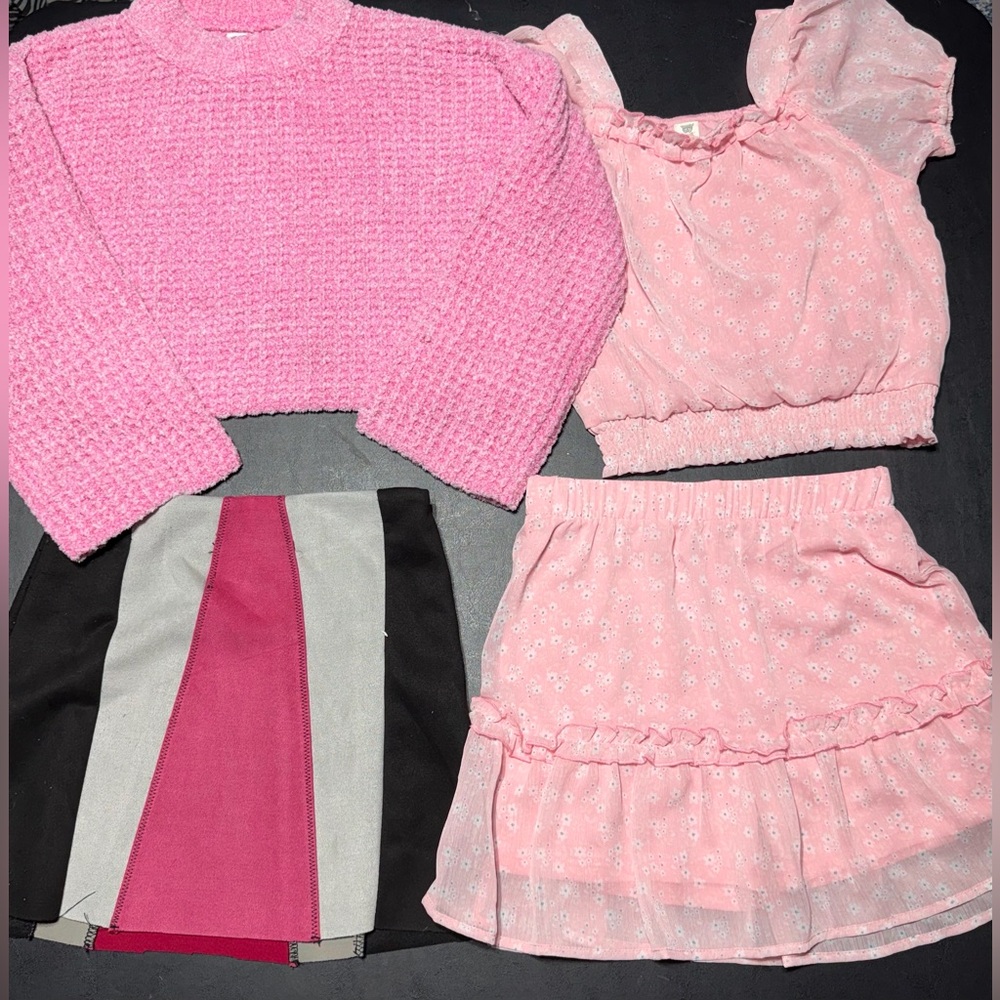 Girls Lot of 2 Miscellaneous Brands Outfits - Size 7/8